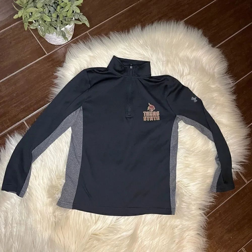 Under Armour Texas State pullover L\S sz small